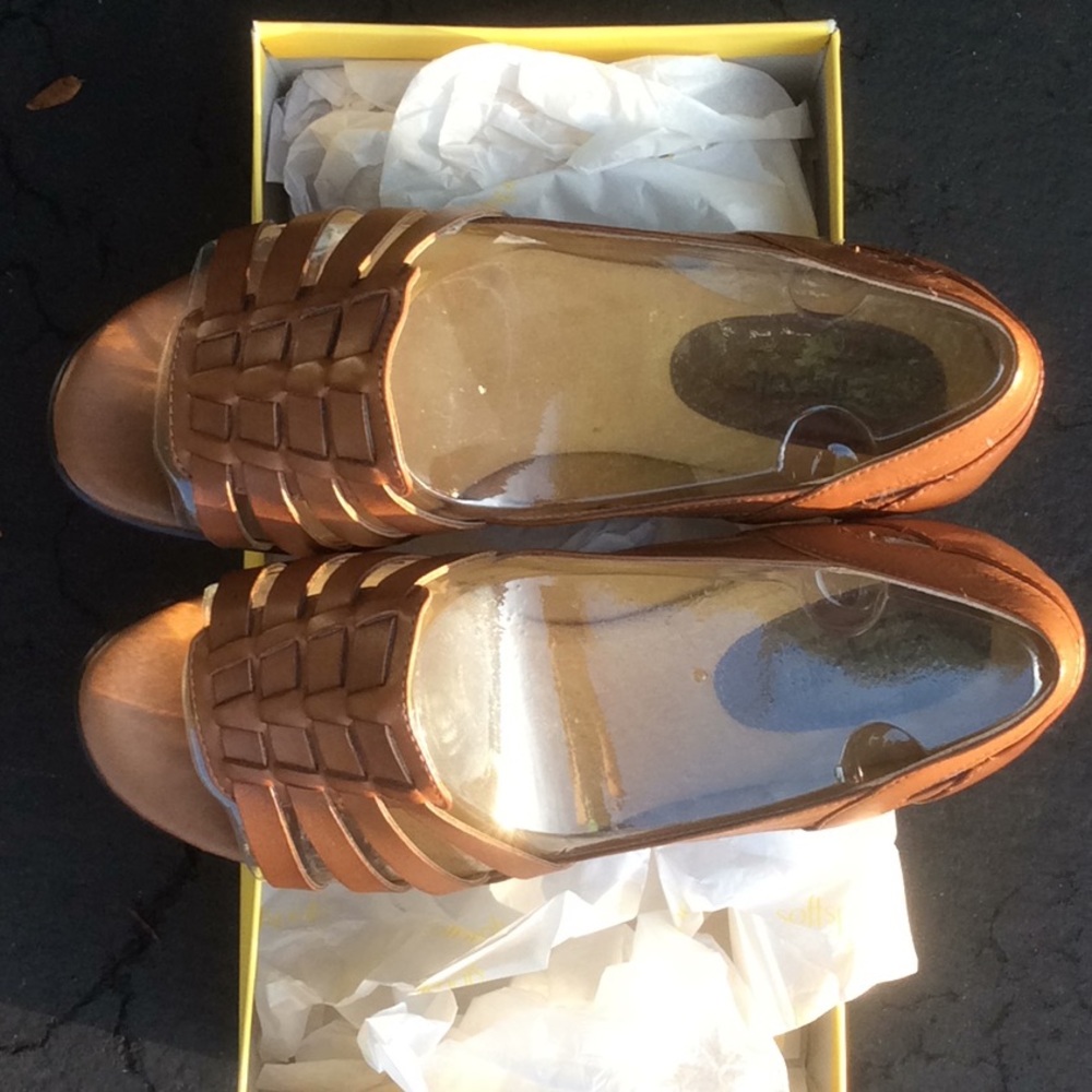 Softspots Hugh Mocha , Size 10 WW